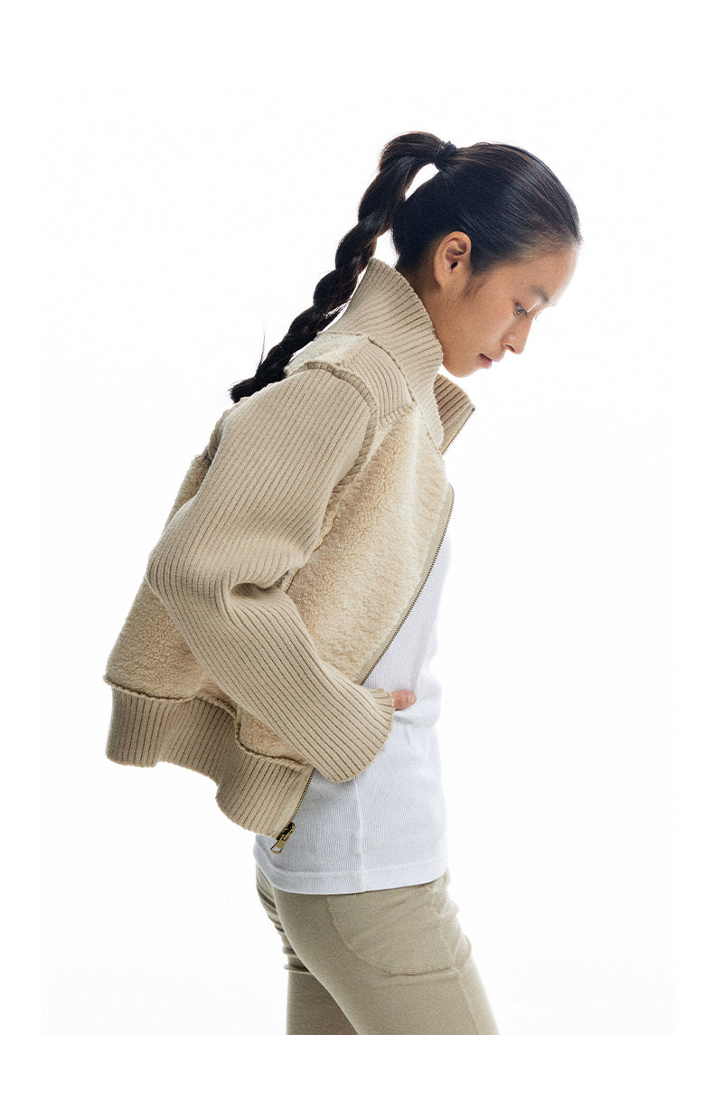 Reversible zipper jacket