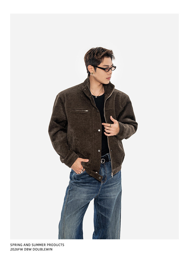 Simple Corduroy Jacket