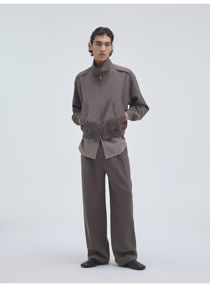 Double-Pocket Classic Harrington Jacket