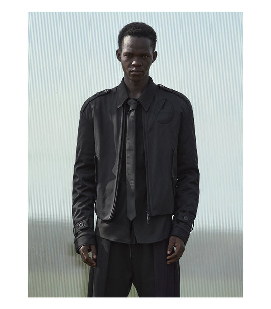 No-Collar Cotton Jacket