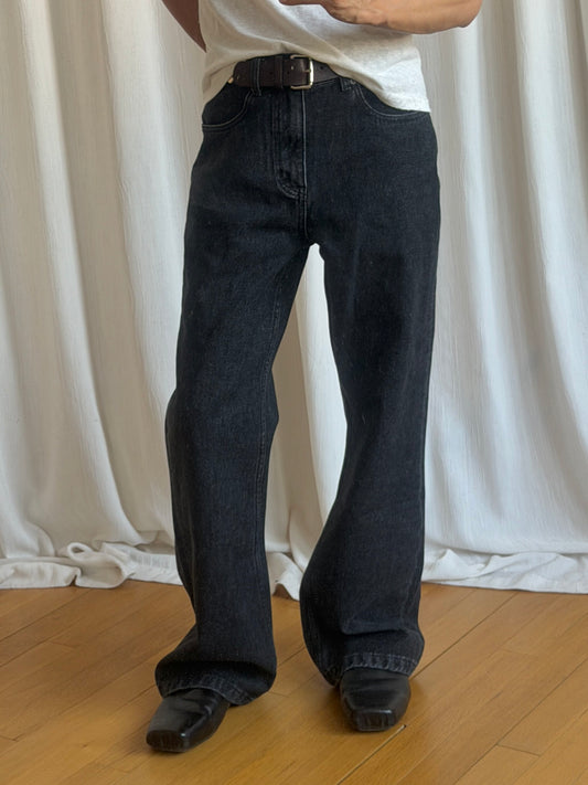 Slub Cotton Vintage Jeans