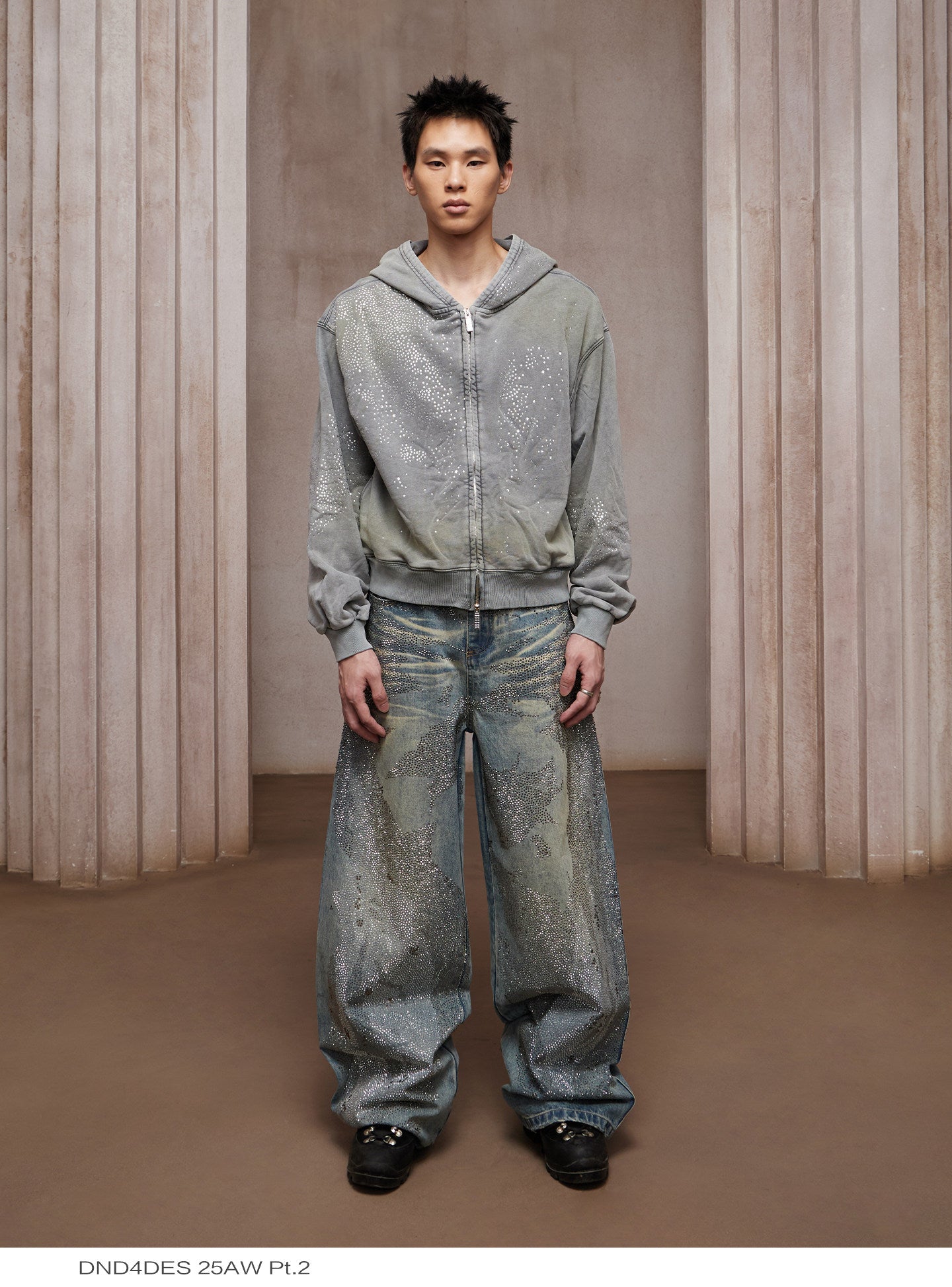 Heavy Duty Washed Denim