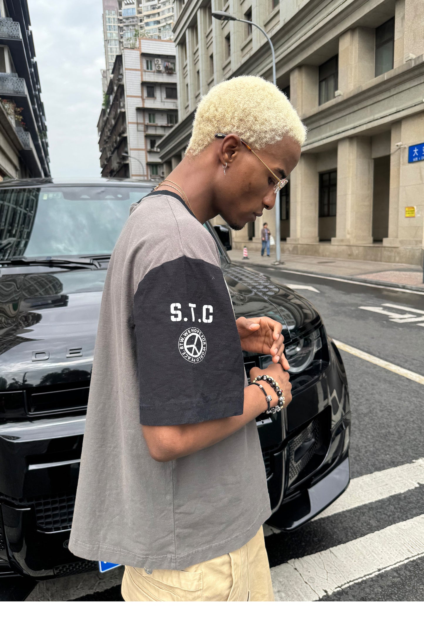 Round-Neck Oversized T-Shirt
