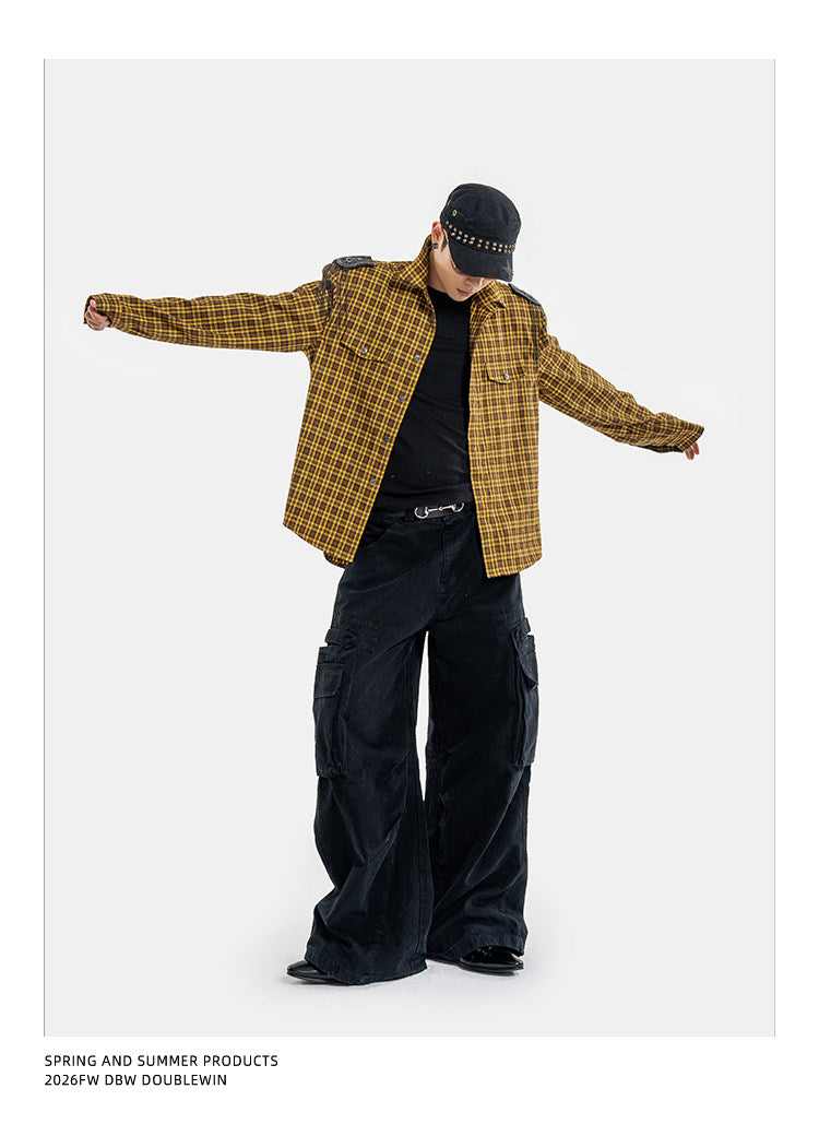 Vintage Tassel Check Shirt
