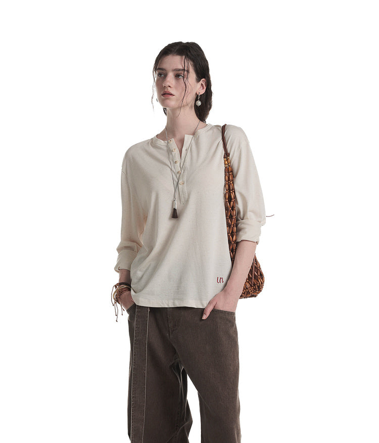 Henry Collar T-Shirt