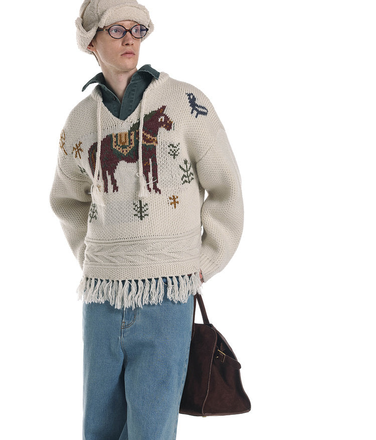 Retro Crewneck Sweater