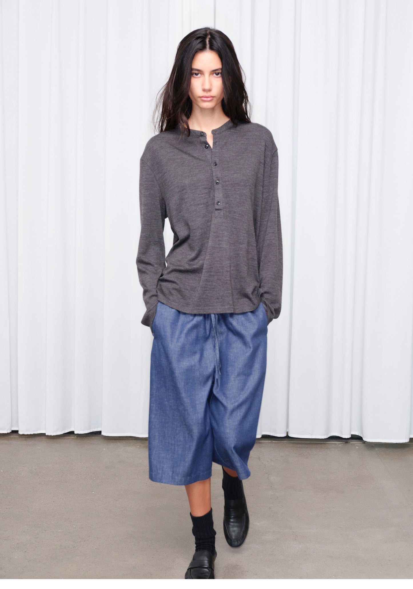 Relaxed-Fit Mid-Length Shorts