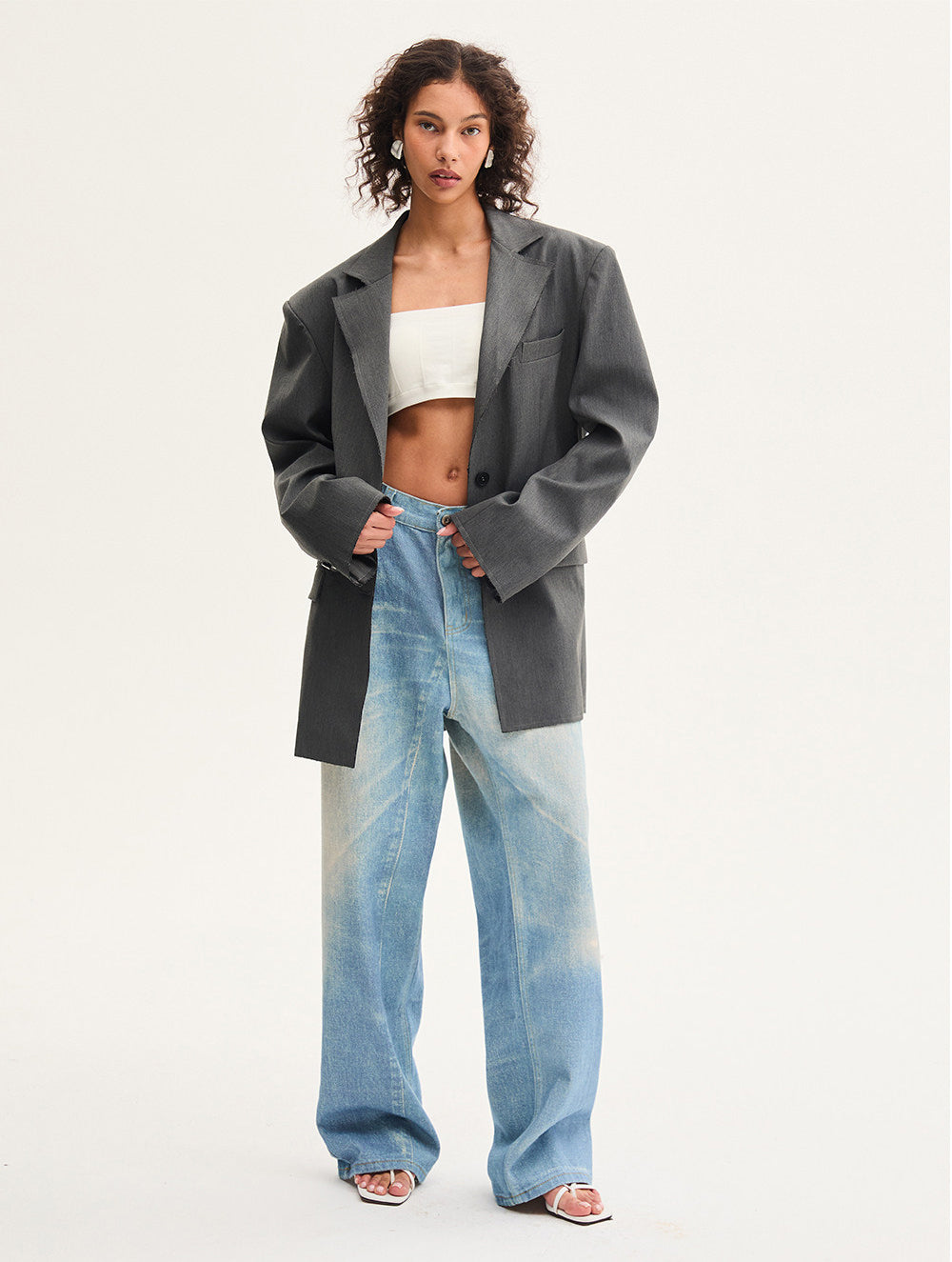 Single-breasted jacket