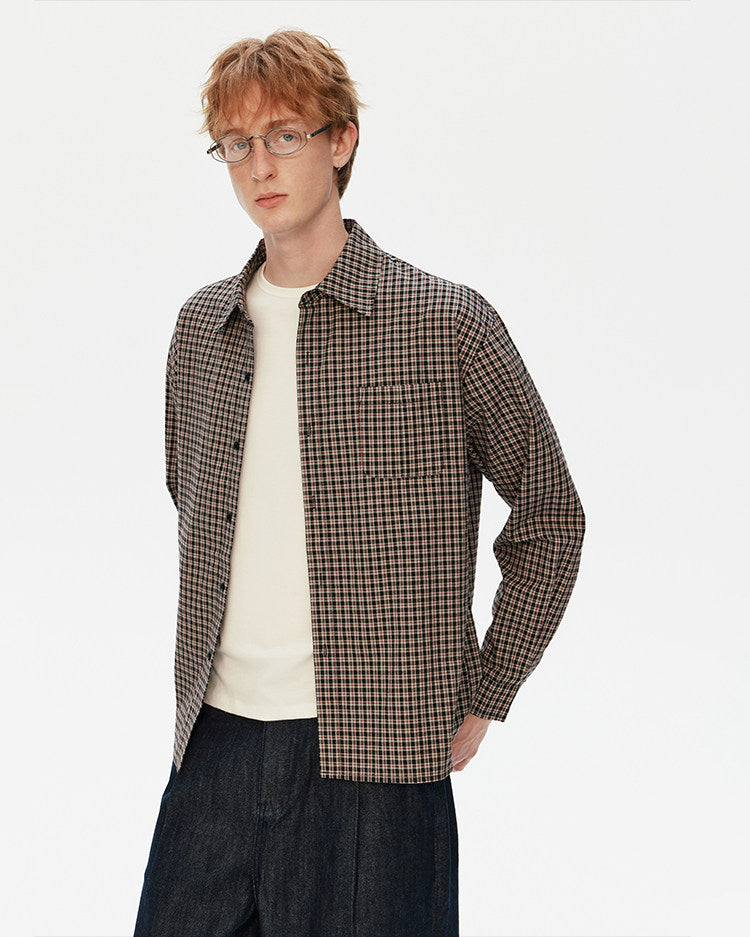 Old Money Style Check Shirt