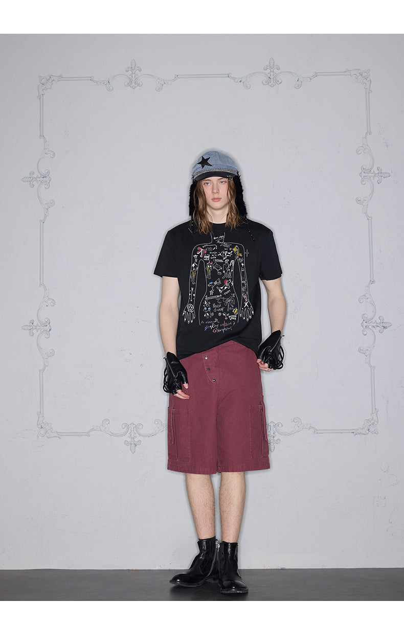 Graffiti Print Baby T-Shirt