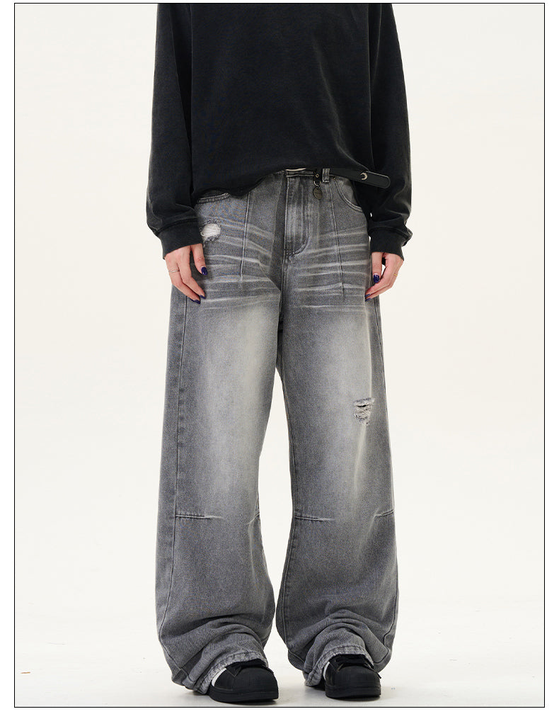 High Street Vibe Washed Jeans