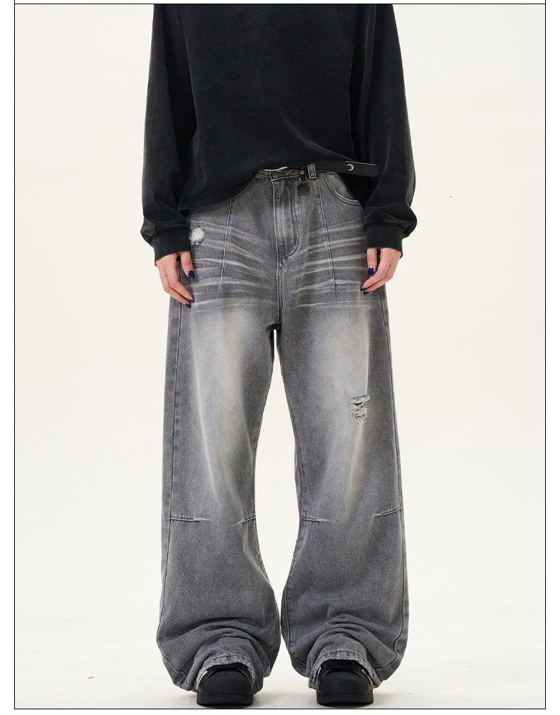 High Street Vibe Washed Jeans