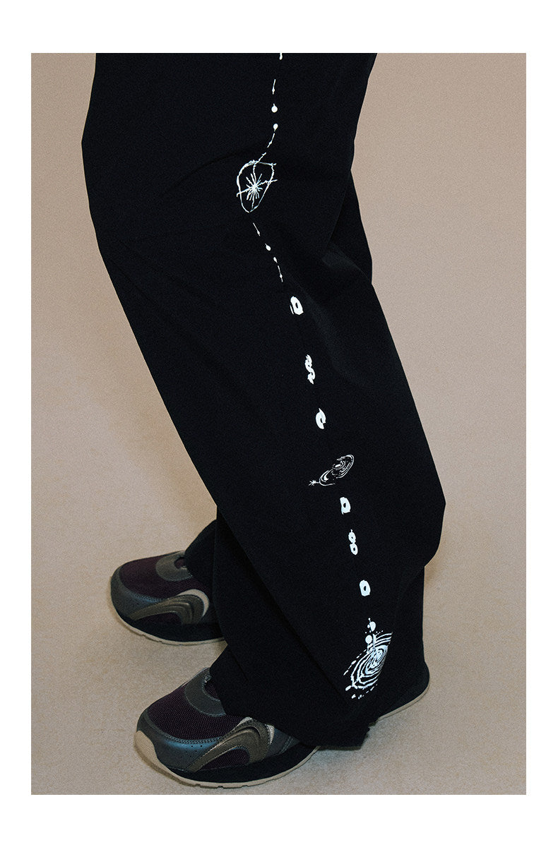 Waterproof and Oil-Resistant Functional Casual Pants