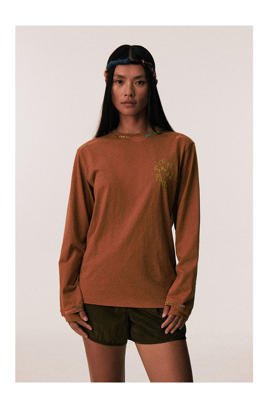 Embroidered Antibacterial T-Shirt