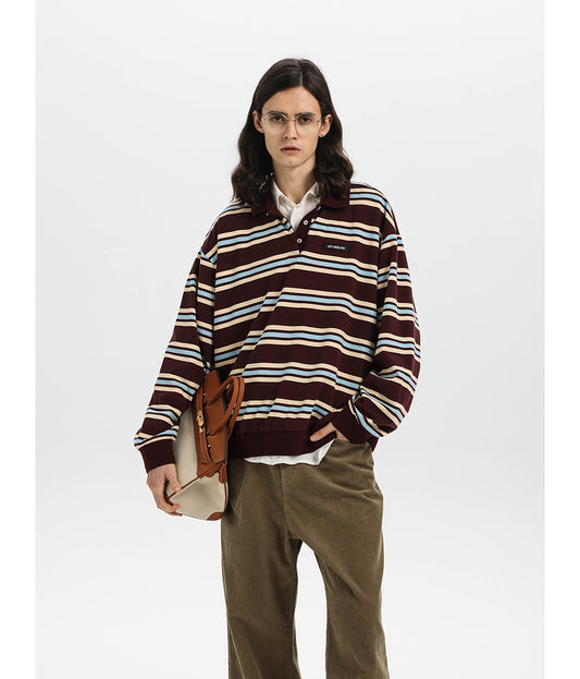 Retro College Polo Shirt