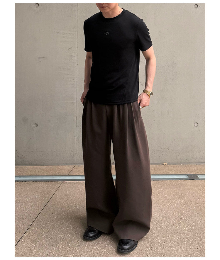 Round-Neck T-Shirt with a Single Design