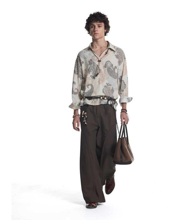 Deconstructed Versatile Casual Pants