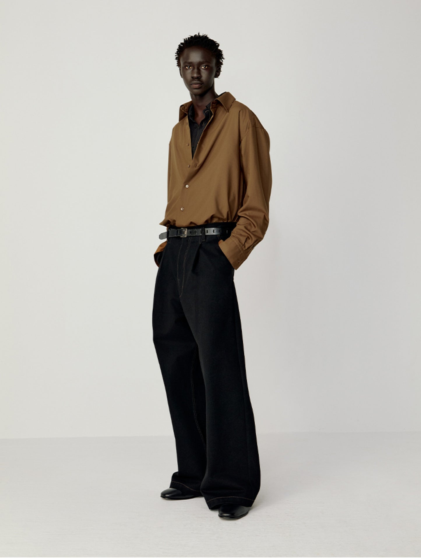 Simple Patch Pocket Shirt