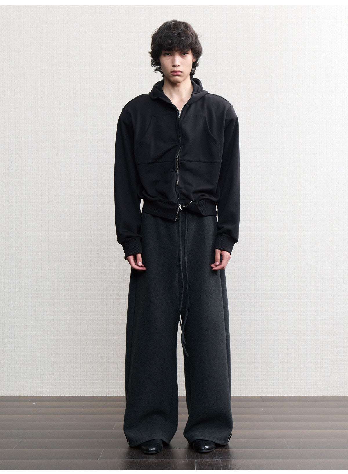 Low-Waist Fleece-Lined Sweatpants