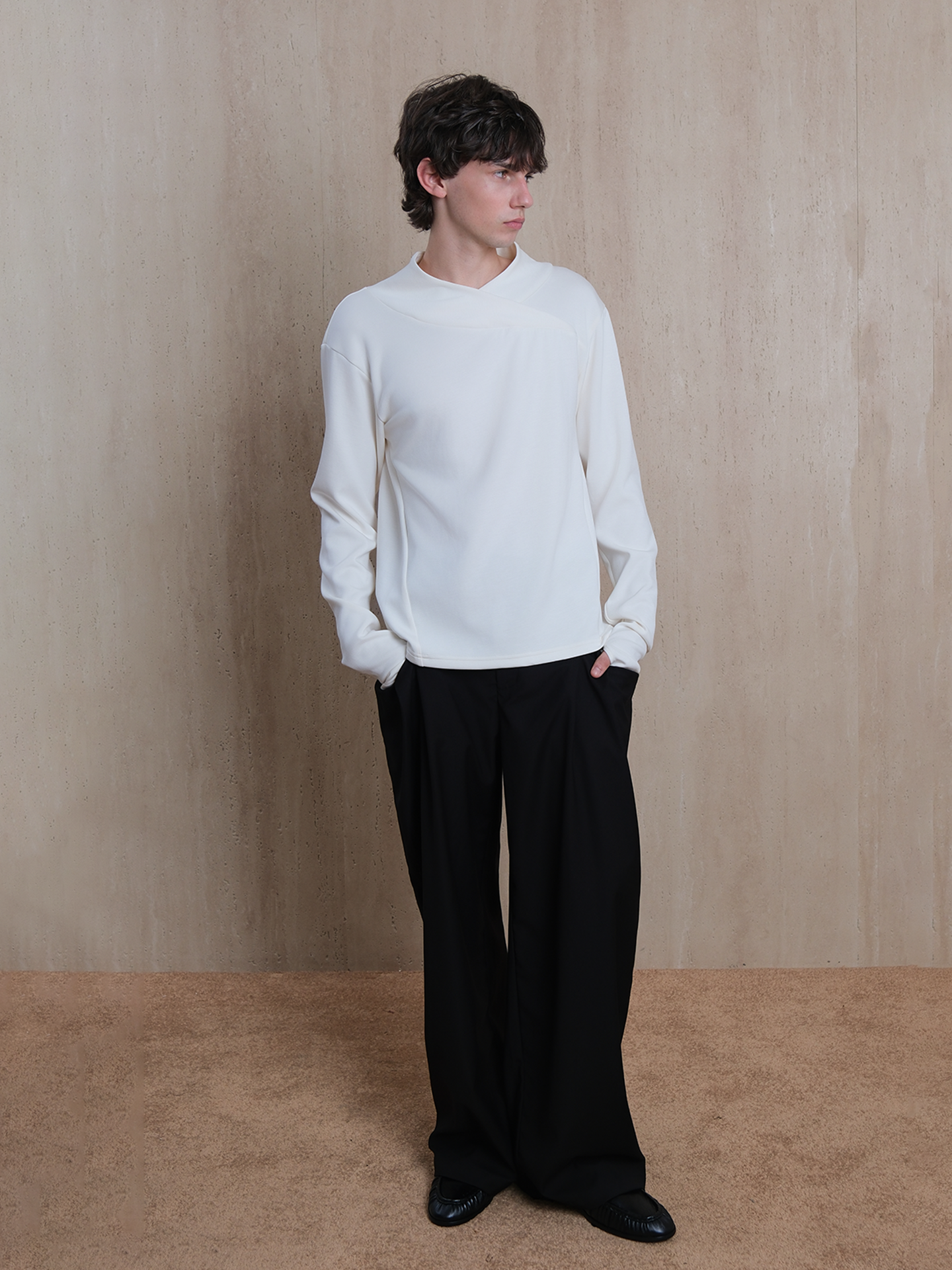 Side Pocket Wide Leg Pants