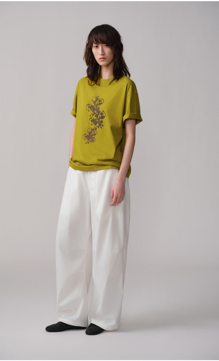 Casual Pants with Elastic Waistband