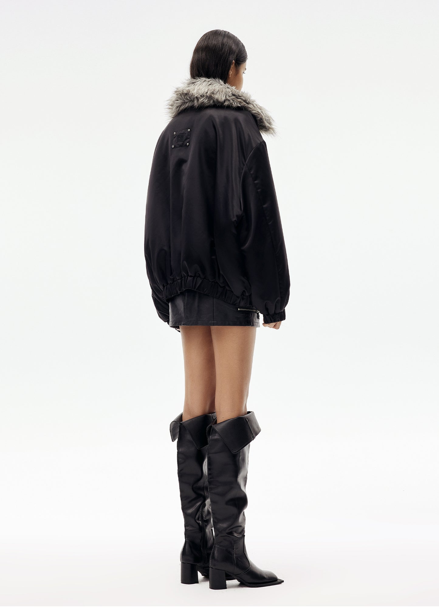 Big Fur Collar Jacket