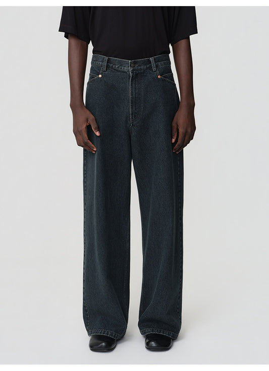 Vintage Nostalgia Denim Pants