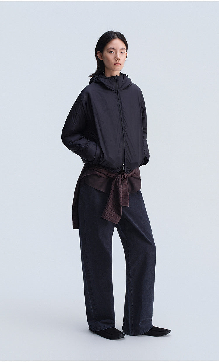 Relaxed-Fit French Workwear Casual Pants