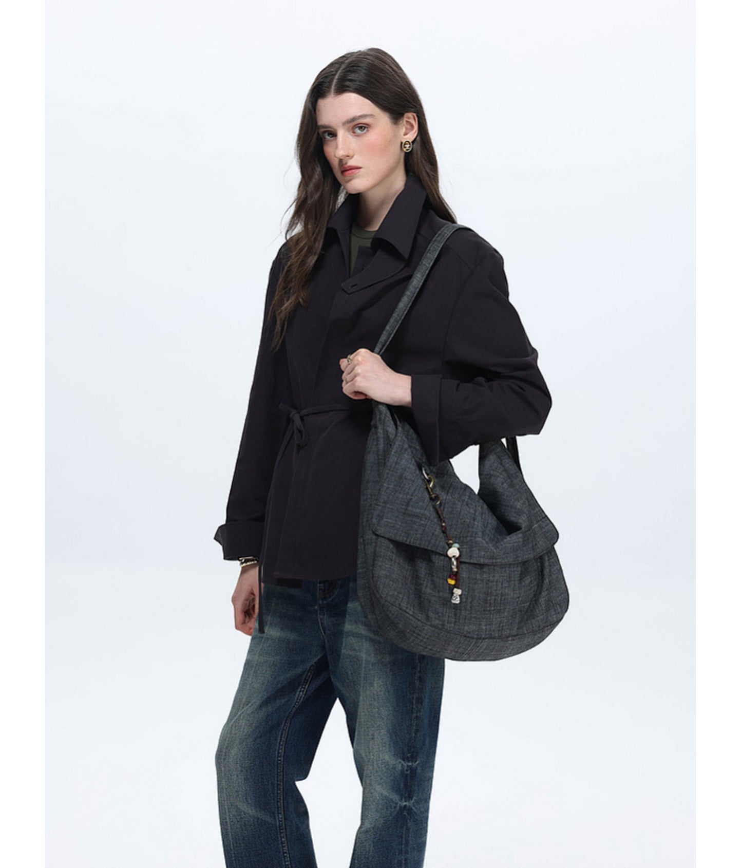 Maxi Flap Shoulder Bag
