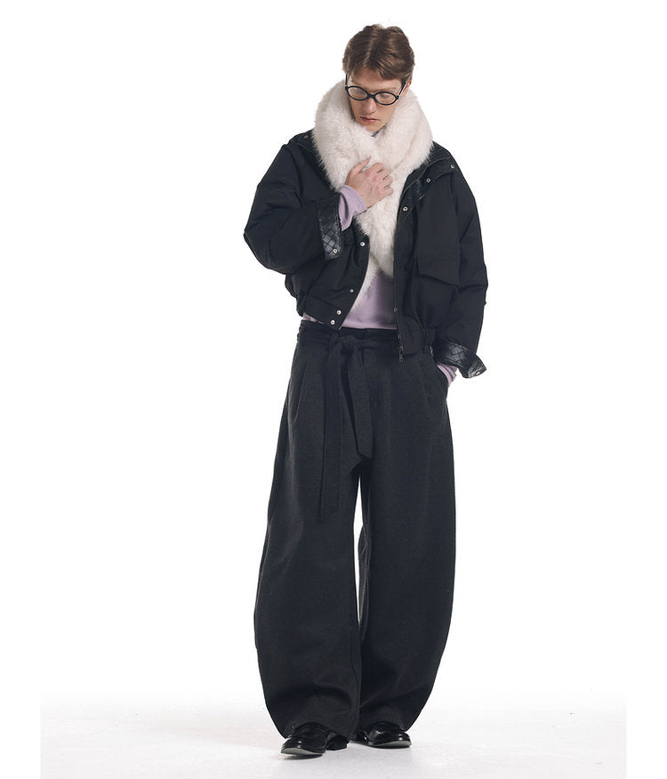 Casual Pants with Free Belt