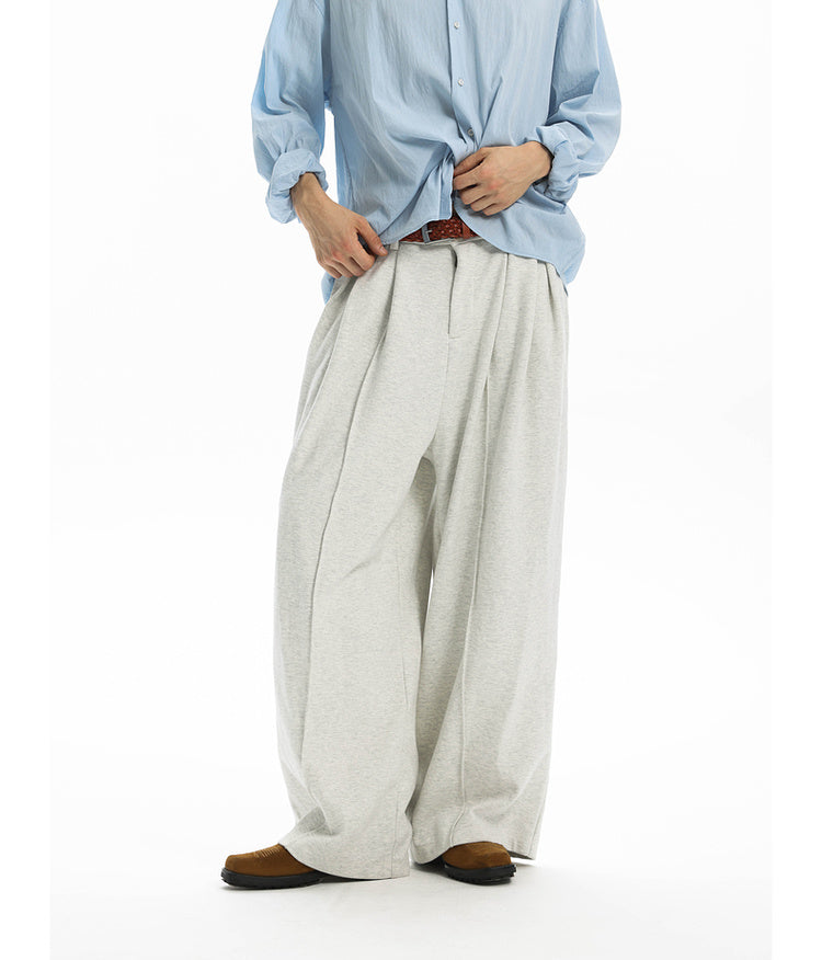 Wide Knit Casual Pants