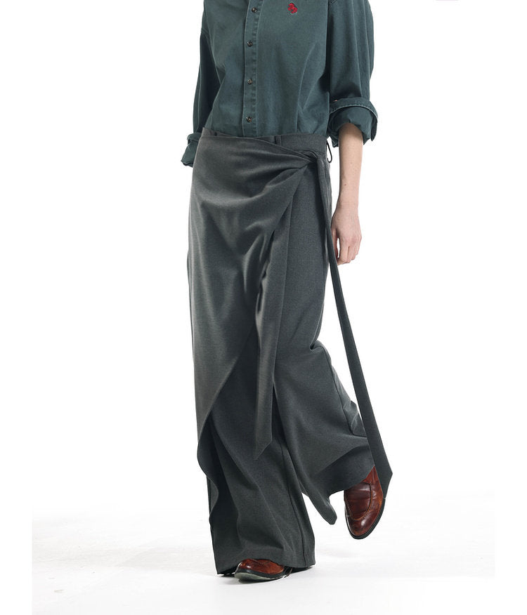 Relaxed Wide-Leg Pants