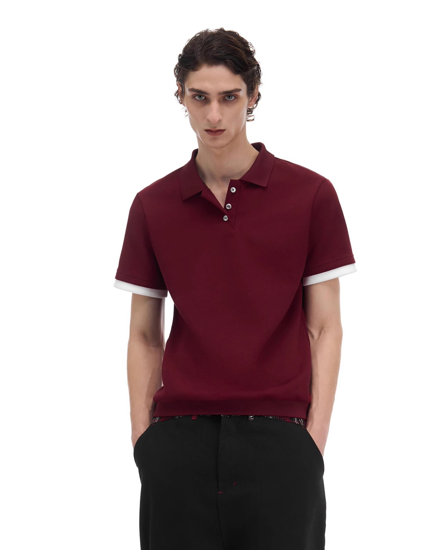 Double Sleeve Classic Polo Shirt