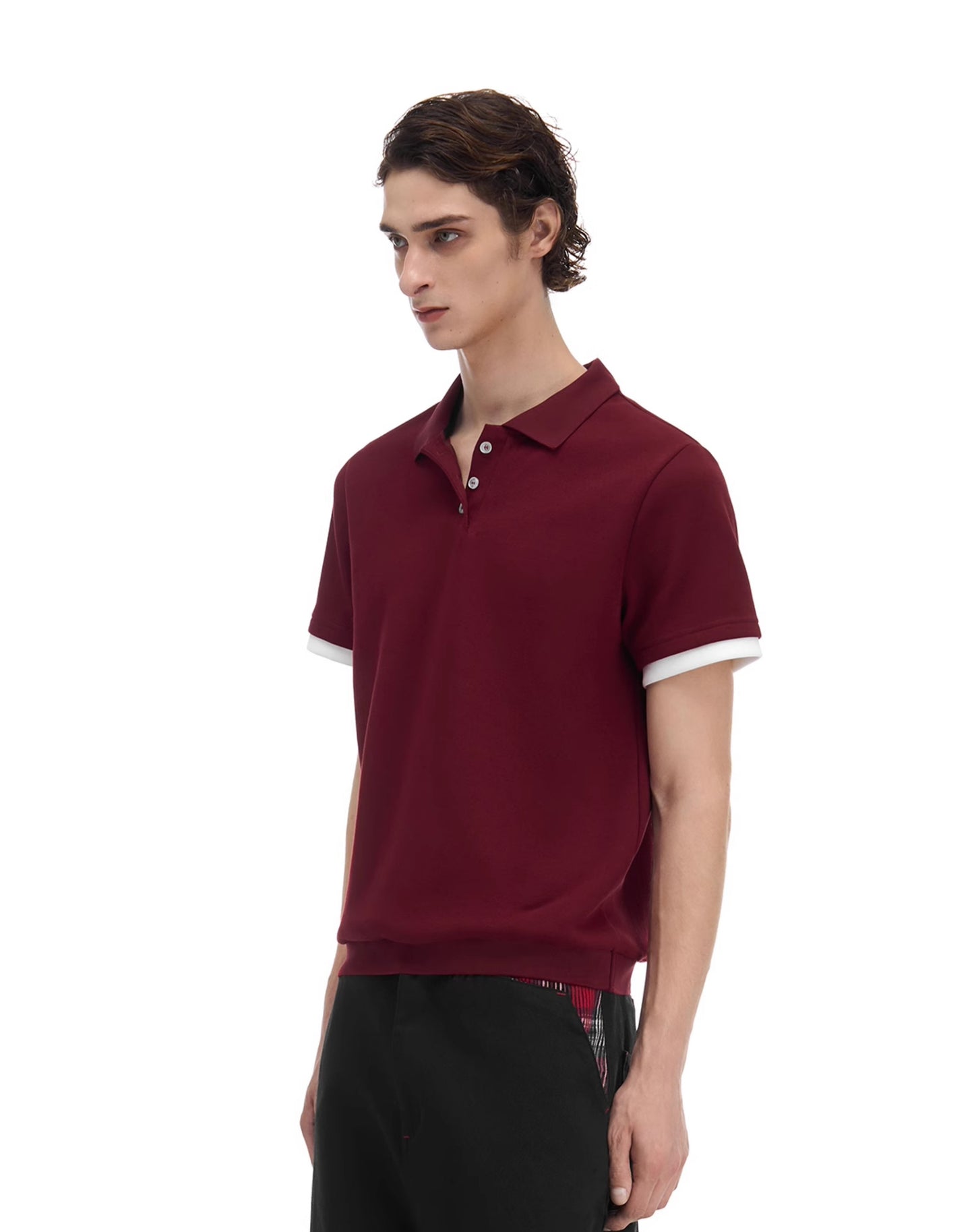 Double Sleeve Classic Polo Shirt
