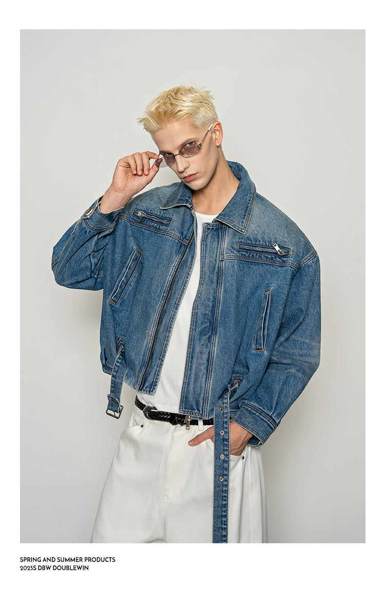 Retro-Wash Denim Jacket