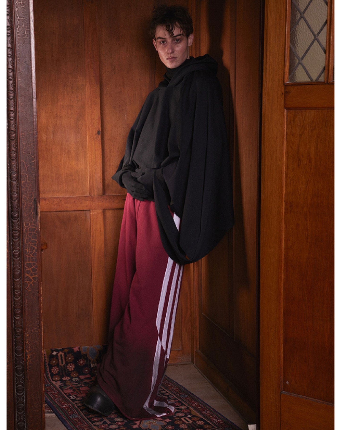 Original Globe Hooded Scarf