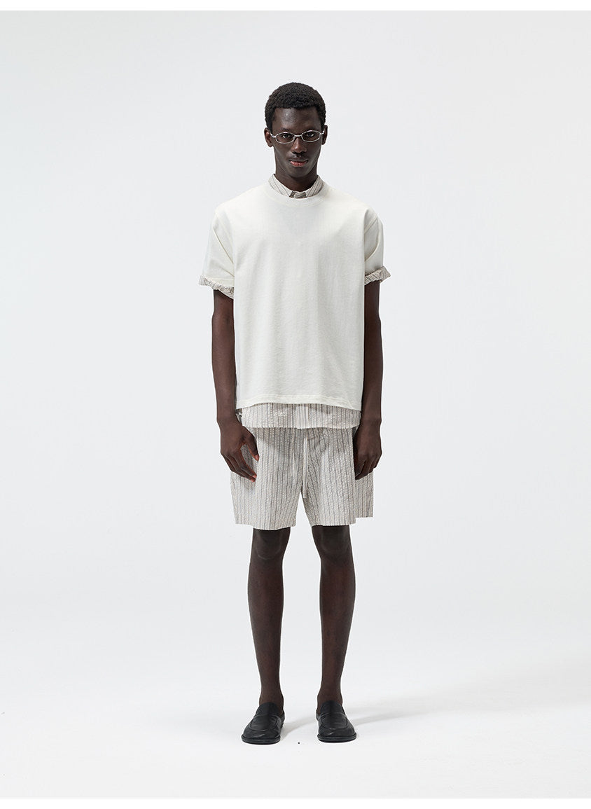 Stripe Comfortable Casual Shorts