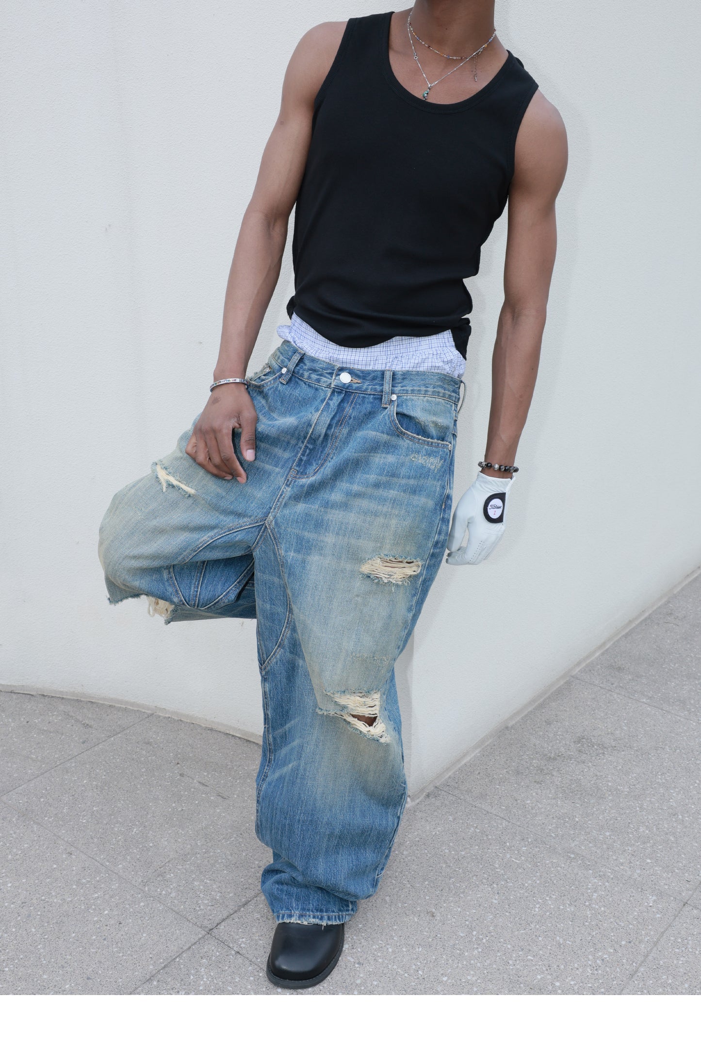 Baggy Straight Loose Jeans