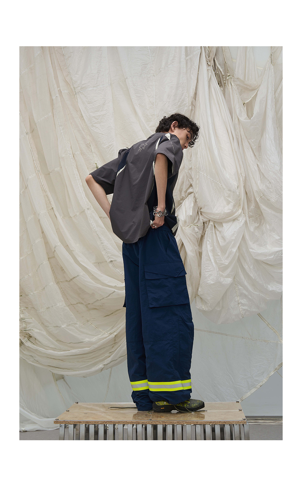 Nylon Workwear Casual Pants