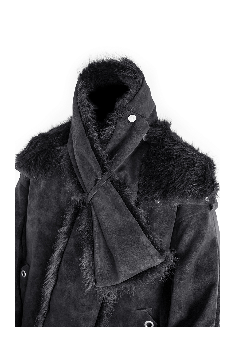 Detachable Multifunctional Scarf Jacket