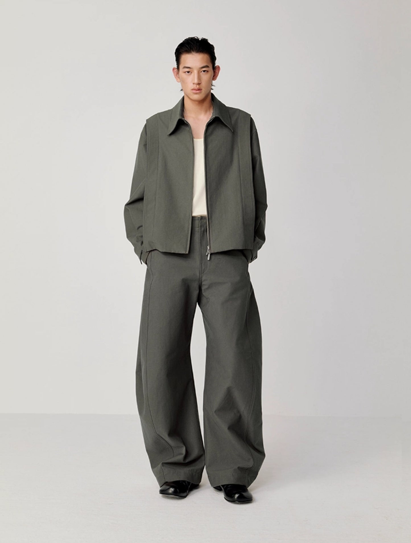 Vintage Cotton Casual Pants