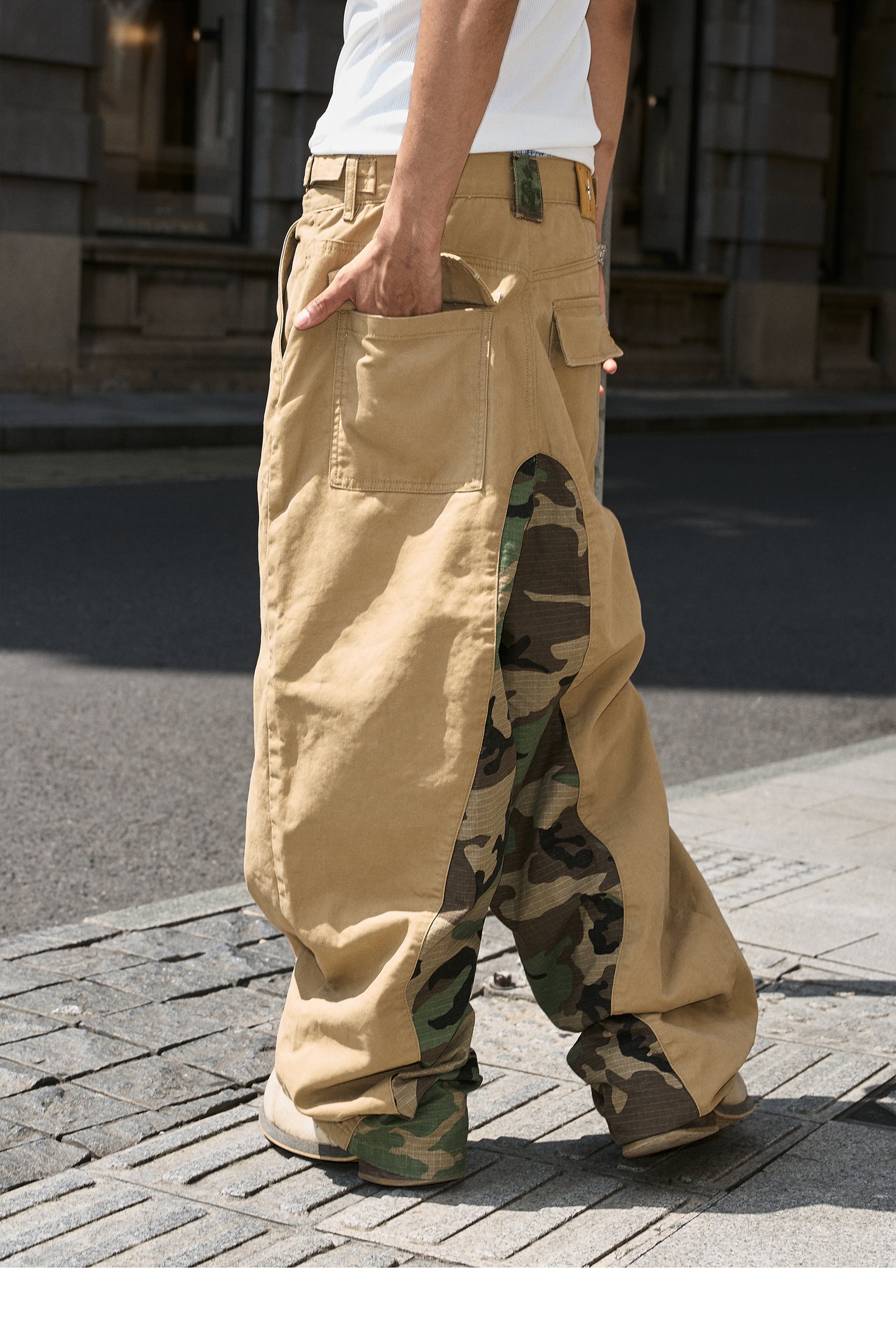 Loose Straight Leg Work Pants