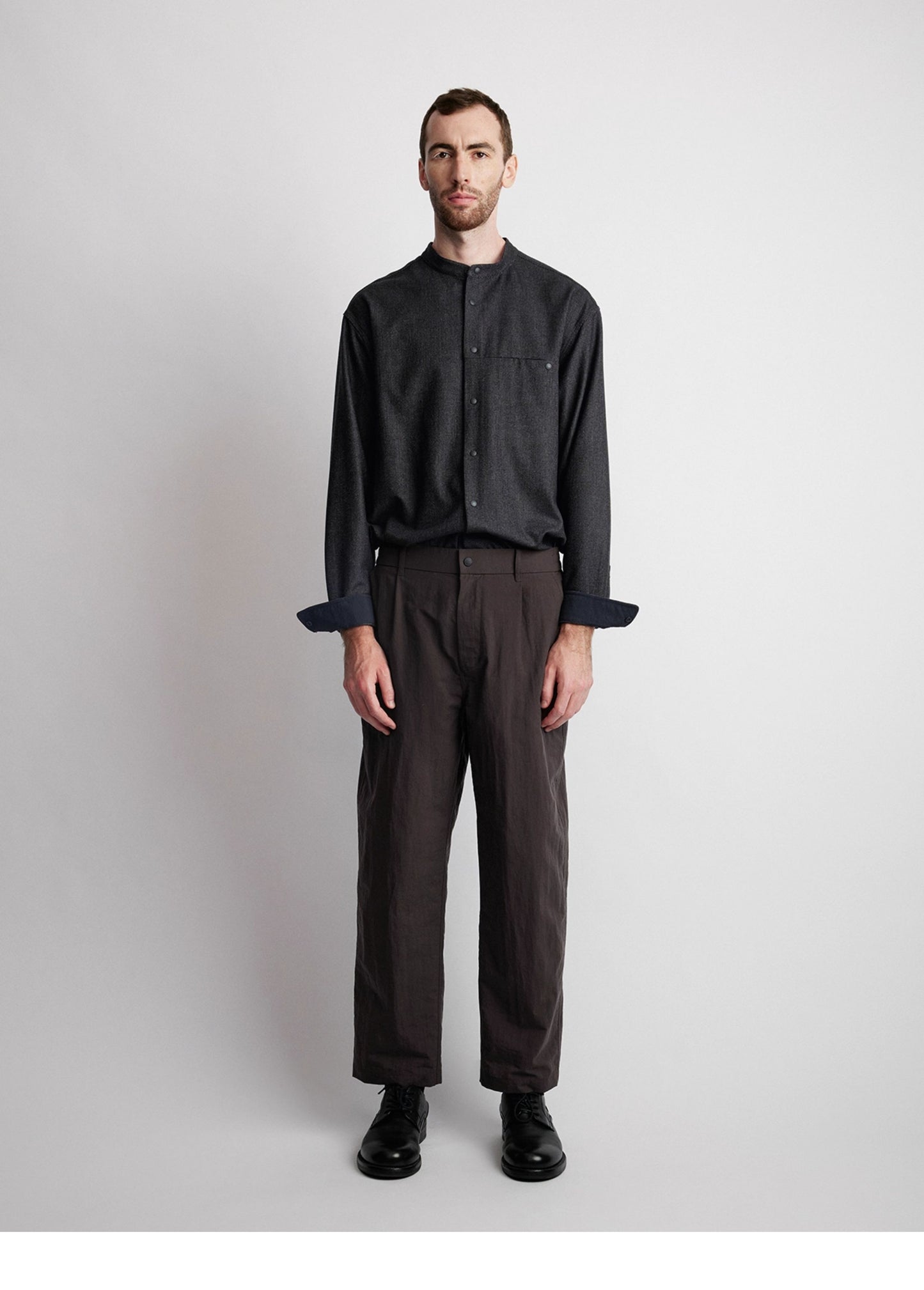 Wrinkle-Resistant Nylon Casual Pants