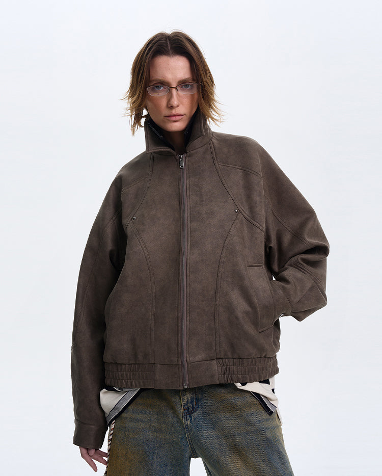 Barn Style Suede Jacket