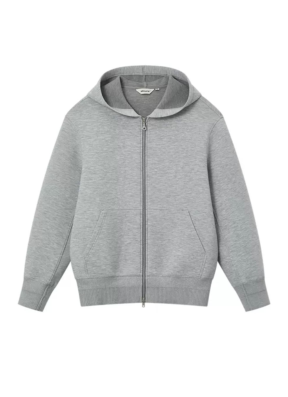 Air Layer Silhouette Loose Hooded Sweatshirt