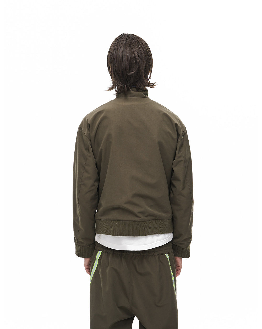 Vintage Reversible Stand-Collar Jacket