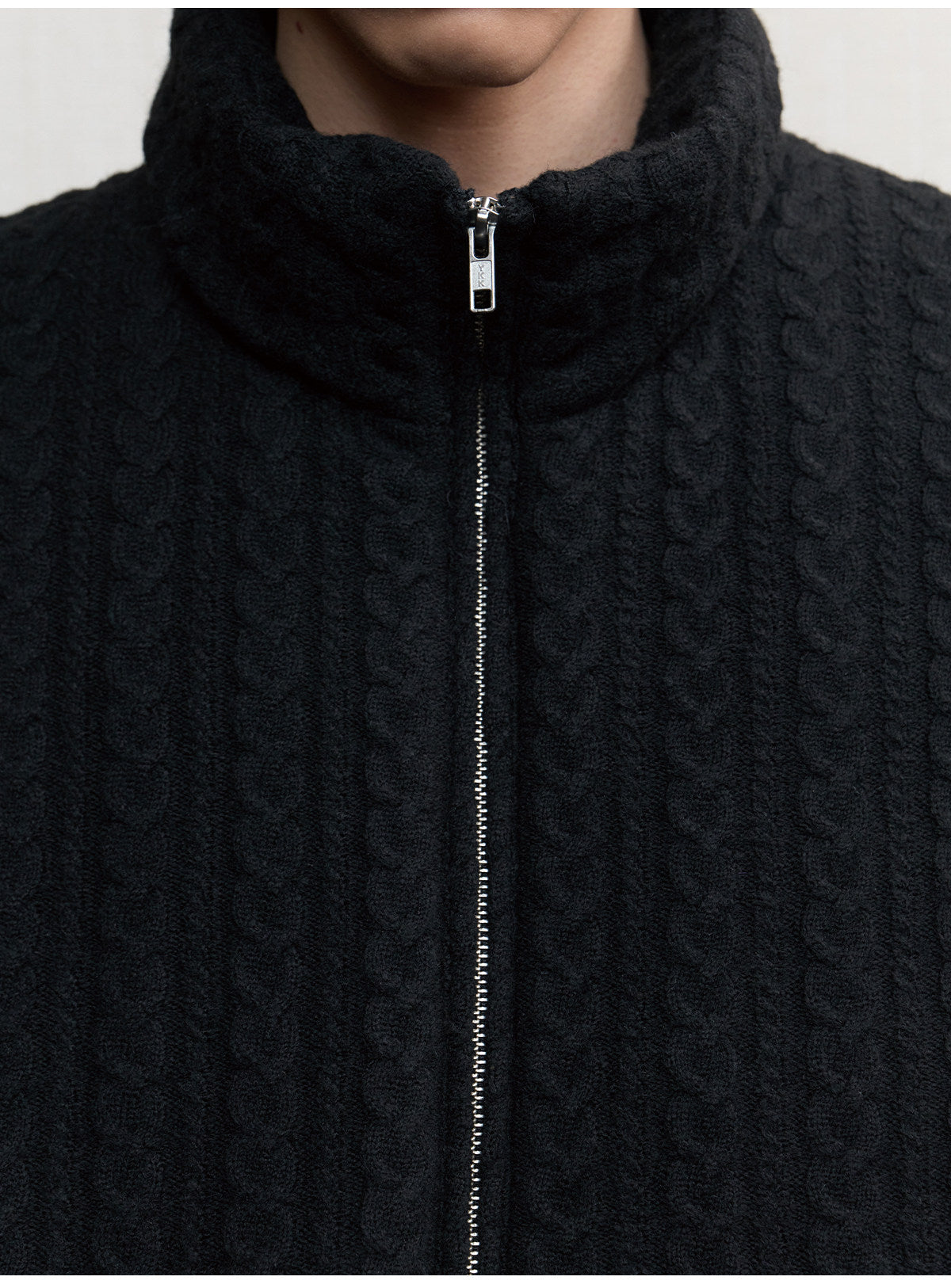 Lightweight Wool Knit Jacket
