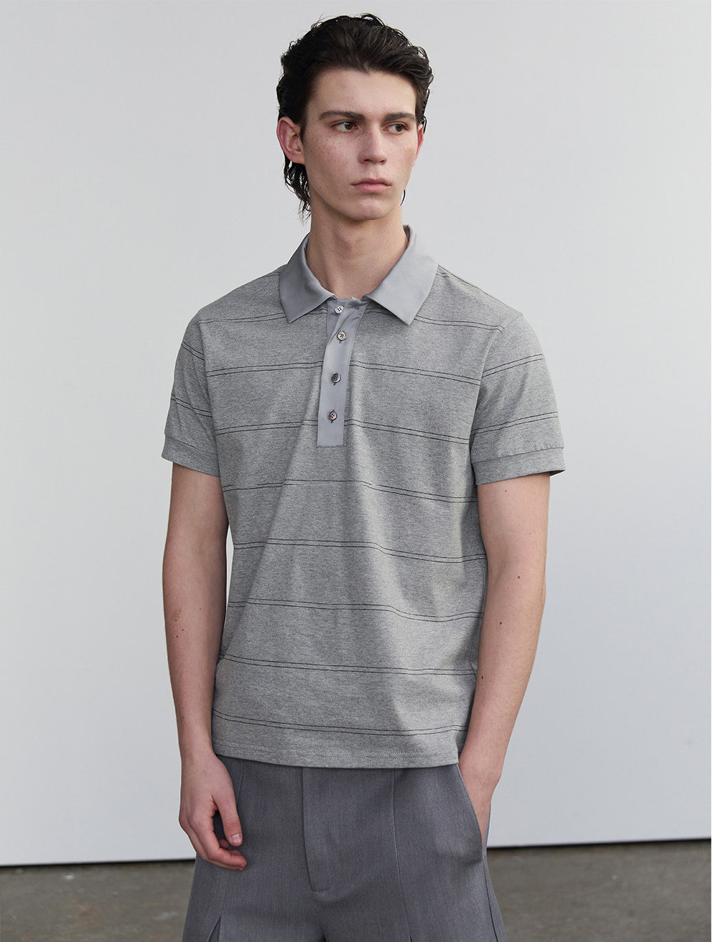 Striped Polo Shirt