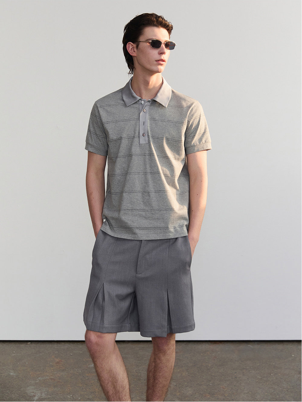Striped Polo Shirt