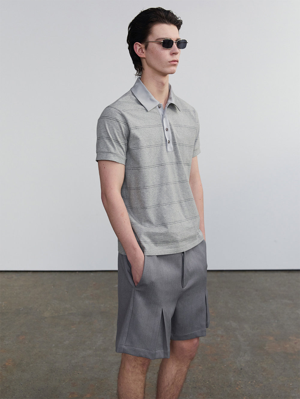 Striped Polo Shirt